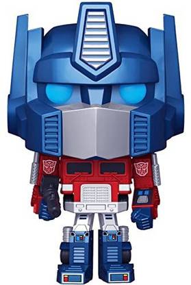 Pop Retro Toys: Transformers - Metallic Optimus Prime Amazon Exclusive, 3.75 inches