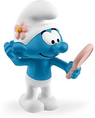 Schleich Smurfs, Smurf Toys, Collectible Toys, Vanity Smurf Blue