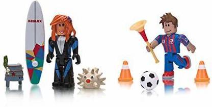 Roblox Celebrity Collection- Crezak: The Legend + Sharkbite Surfer Two Figure Bundle