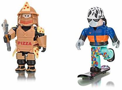 Roblox Loyal Pizza Warrior + Shred: Snowboard Boy Two Figure Bundle