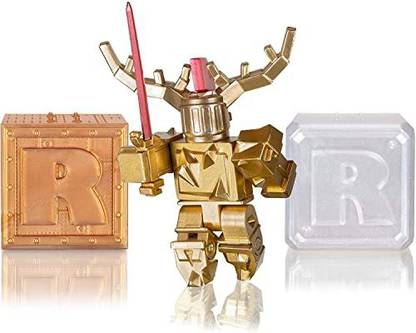 Roblox Fantastic Frontier: Gold Corrupted Knight + Two Mystery Figure Bundle