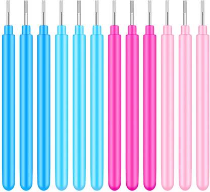 KRAFTMASTERS 12 Pcs Paper Quilling Tool Slotted Kit Rolling Curling Quilling Needle Pen