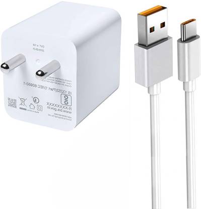 OTD Wall Charger Accessory Combo for Redmi 7 Pro, Redmi K20 Pro 27Watt Charger with USB C Type Cable 9V/3A MAX Output