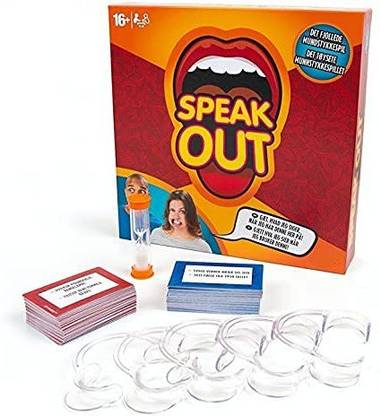 Rjshop Gaming Speak Out Game, Ages 16 and Up, for 4 to 5 Players Educational Board Games