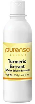PURENSO Select - Turmeric Water Soluble Liquid Extract, 500g