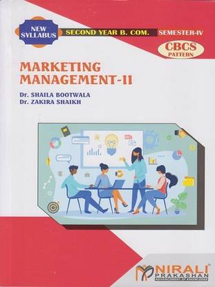 MARKETING MANAGEMENT-II (SY BCom Semester 4)