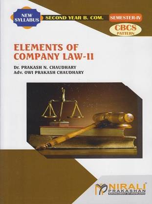 ELEMENTS OF COMPANY LAW 2 (SY BCom Semester 4)