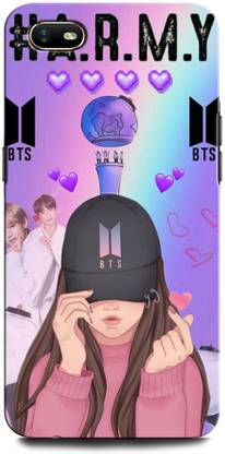 GRAFIQE Back Cover for Realme C2 BTS X ARMYJUNGSHOOK, KOREAN, HEARTBEAT, BTS, BEAT, SINGER