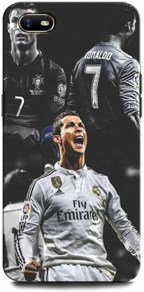 GRAFIQE Back Cover for OPPO A1k CRISTIANO RONALDO, RONALDO 7, CR, 7, FOOTBALL, SPORTS, REAL MADRID