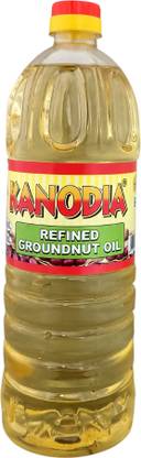 Kanodia Refined Groundnut Oil Plastic Bottle