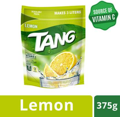 TANG Lemon Source of Vitamin ' C ' Imported ( Bahrain ) 375gms Energy Drink