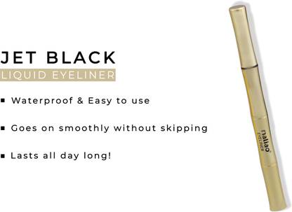 maliao WATERPROOF LINE DESIGNER LONG LASTING LIQUID EYELINER Black 8 ml