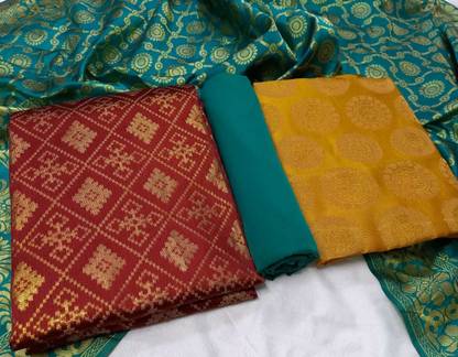 Cotton Silk Blend Salwar Suit Material