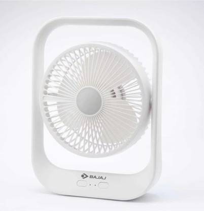 BAJAJ Pygmy Personal Fan with LED Light 178 mm 3 Blade Table Fan