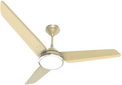 HAVELLS Lumeno with U/L 1320MM Rainbow Pearl Ivory with 1 Year Warranty 1320 mm Ceiling Fan