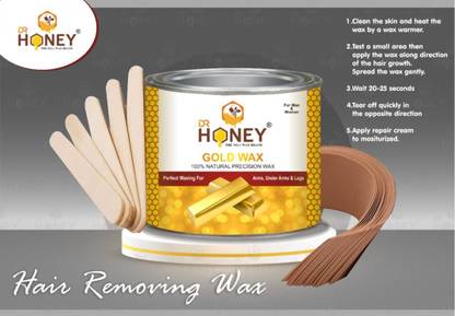 DR.HONEY gold wax 600.21 gram wax for all skin full body wax Wax