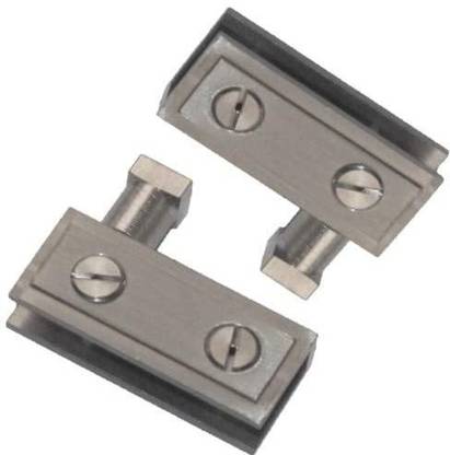 Protex Adjustable Glass Door Hinges Clamp Pivot Hinge Clip for 24 PCS Pivot Hinge