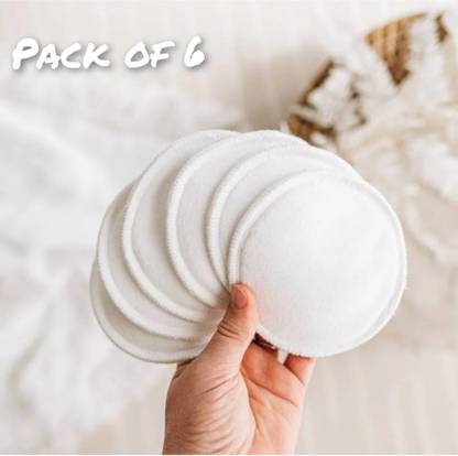 Diptchy Enterprises Reusable Nursing breast feeding pad/ maternity breast pad pack of 6 Nursing Breast Pad