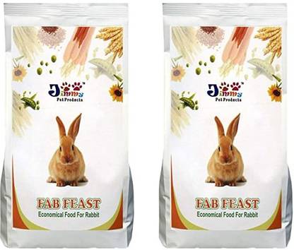Jimmy Fab Feast 2.4 kg (2x1.2 kg) Dry Adult Rabbit Food