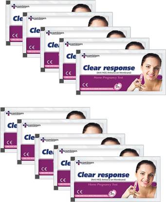 Recombigen Clear Response One Step Urine HCG Pregnancy Test Kit