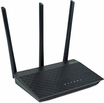 ASUS RT AC53 Wireless Router 2.4 GHz, 5 GHz 750 Mbps Wifi Speed Dual Band External Antenna Ethernet (Cable Broadband), Access Point Mode