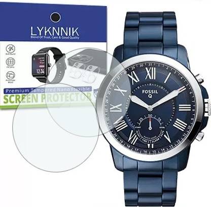 LYKNNIK Screen Guard for FOSSL FTW-1140 Q Hybrid Smartwatch
