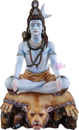 PG Art best finished lord shiva statue Decorative Showpiece  -  61 cm