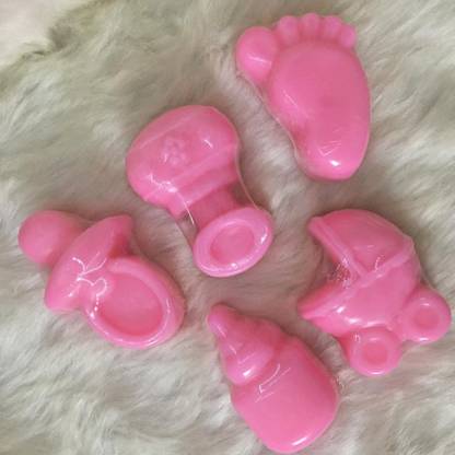 fabberry Baby shower soaps(Pink)