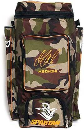 SWASTIK MSD Nylon Unique Army Multi Printed Cricket Kit Bag for Cricketers