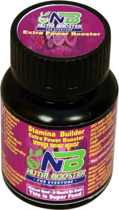 Nutribooster Stamina Builder Extra Power Booster 30 Capsules