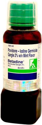 Betadine Germicide gargle 2% mint flavour Liquid