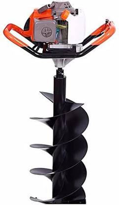 Dgk 68cc Heavy Duty 2 Stroke Petrol Engine Earth Auger with 10" (inches) Bit Auger Drill