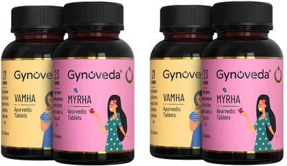 Gynoveda PCOS, PCOD With Delayed Periods Ayurvedic Tablets, Treat Root Cause 480 Tablets