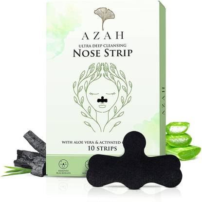 AZAH Paper Blackhead Remover Strips  (Pack of 10)