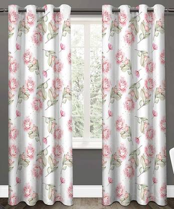 p23 154 cm (5 ft) Polyester Room Darkening Window Curtain (Pack Of 2)