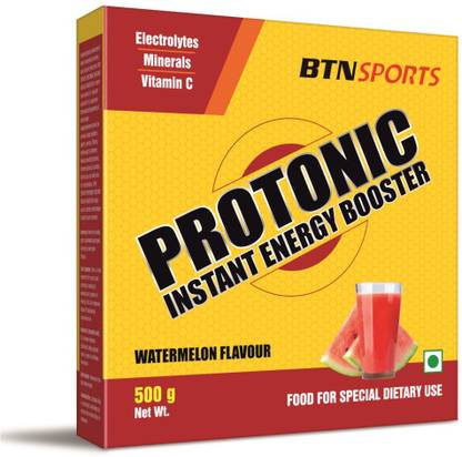 BTN SPORTS Protonic Instant Energy Booster Drink With Electrolytes, Minerals & Vitamin C Energy Drink