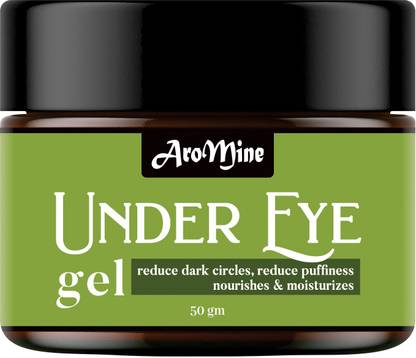 AroMine Under Eye Gel For Bye Bye Dark Circles, Wrinkles, Fine Lines, Puffy Eyes-