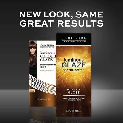 JOHN FRIEDA Brilliant Brunette Liquid Shine Luminous Color Glaze-6.5 oz (192 ml) , Brilliant Brunette Liquid Shine Luminous Color Glaze-6.5 oz (192 ml)