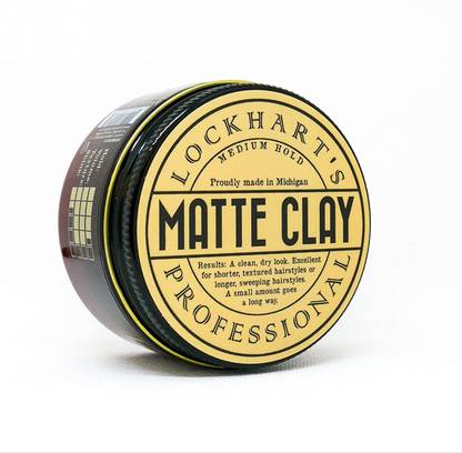 Lockhart's Professional Matte Clay (3.7 oz) Hair Clay