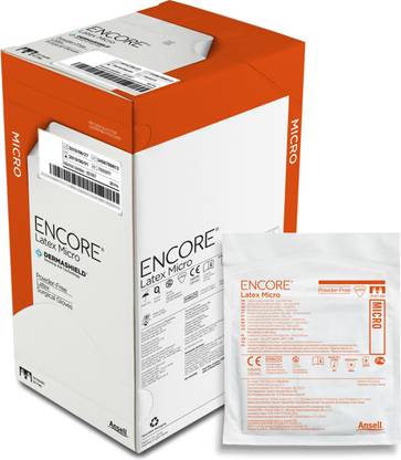 Ansell Encore Latex Micro Latex Surgical Gloves