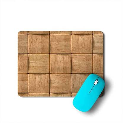 SMULY Wooden Designer Mouse Pads Non Slip Base Mousepad