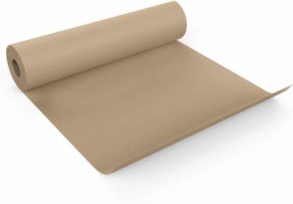 MM WILL CARE Brown Paper Roll - Unruled 30 Inch X 10 Meter Size 120 gsm Paper Roll