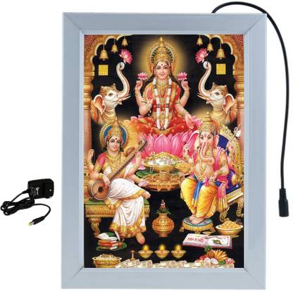 DESIGNING HUB LAXMI MATA 02 MODEL NO-02, 18 inch ELECTRONIC LED FRAME