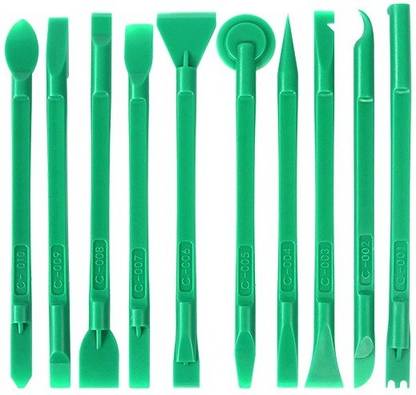 PAUS&MORK 10 IN 1 Antistatic ESD Nylon Plastic Spudger For Mobile Laptop PC Disassembly Hand Tool Kit