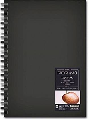 Fabriano Drawing Book Spiral Block Portrait 21 cm X 29 .7 cm. Sheets - 60, 160 GSM. Sketch Pad