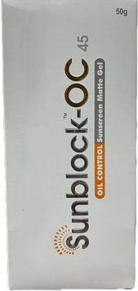 Sunblock OC Sunscreen - SPF 50 PA+++ Oil control matte gel 50gm Twel moist bar free