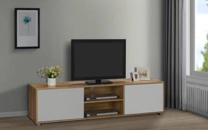 DeckUp Engineered Wood TV Entertainment Unit
