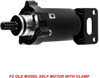 TRP Traders Self Starter Motor Assembly Y amaha FZ Old Model With Clamp Vehicle Starter Motor