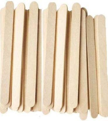 THE TINGE Wooden Ice Cream Sticks For Art And Crafts Diy Crafts Popsicle Stick