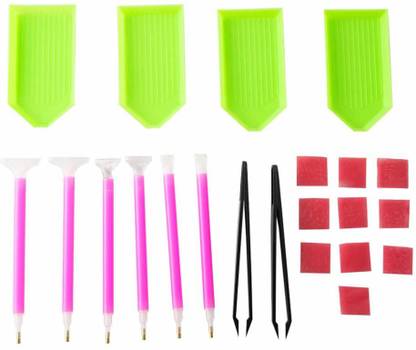 Street27 22pcs Diamond Painting Tool Kits Embroidery Painting Set 3D Cross Stitch Tools